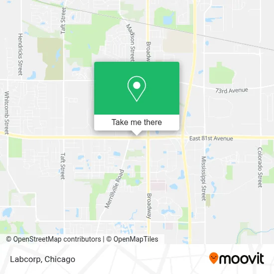 Labcorp map