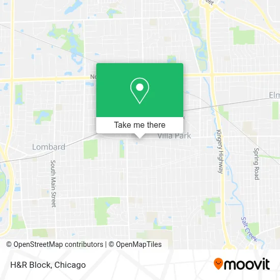 H&R Block map