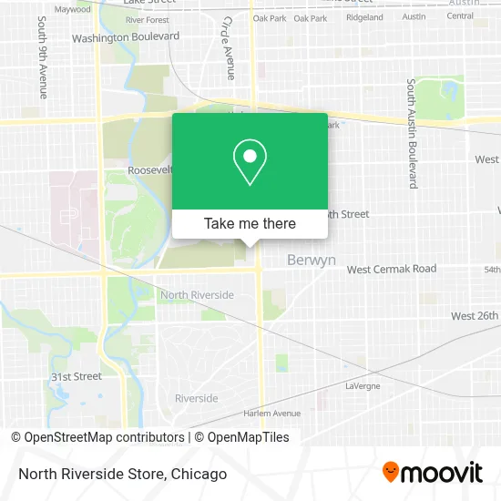 North Riverside Store map