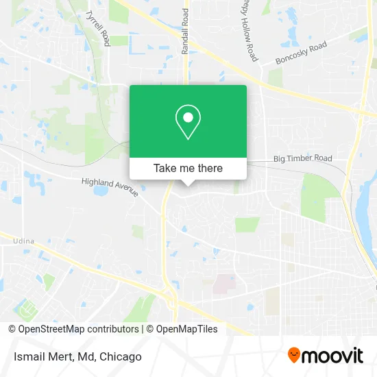 Ismail Mert, Md map
