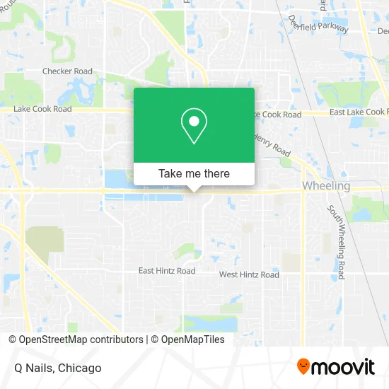Q Nails map