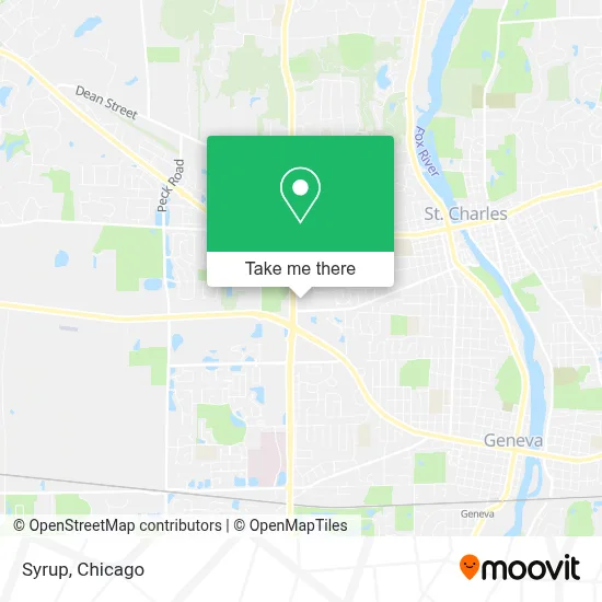 Syrup map
