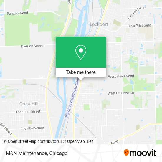 M&N Maintenance map