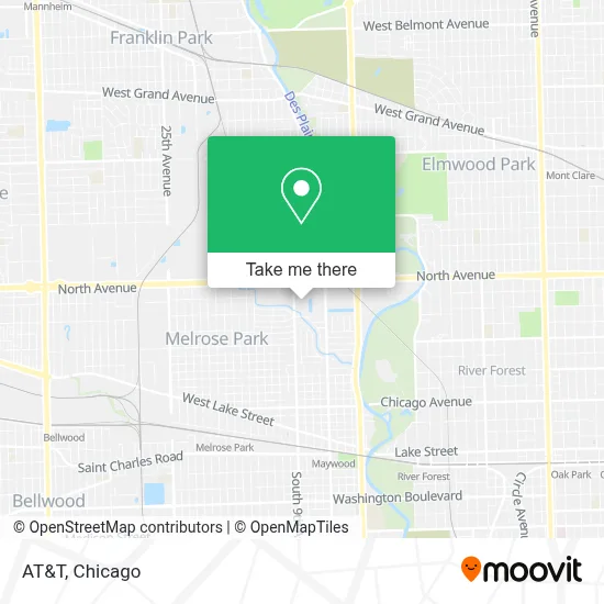 At&T map