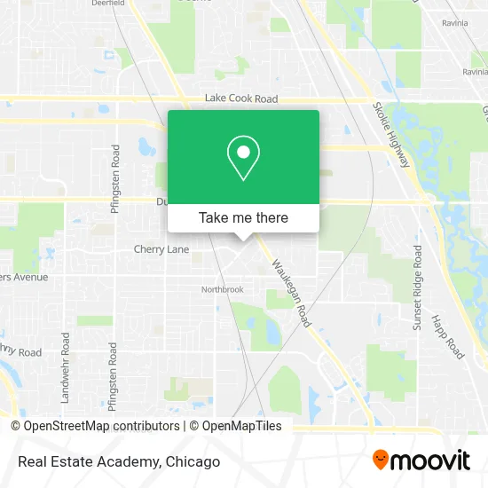 Real Estate Academy map