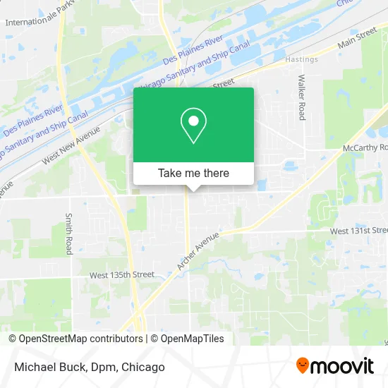 Michael Buck, Dpm map