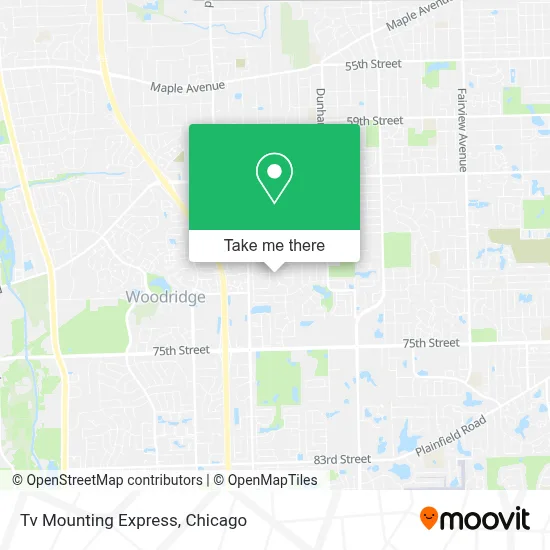 Tv Mounting Express map