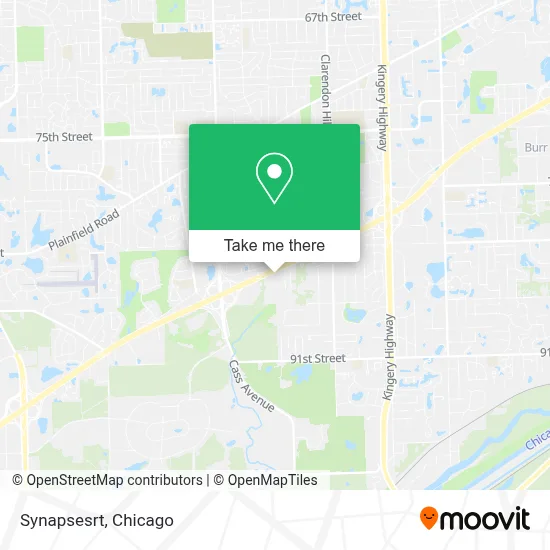 Synapsesrt map