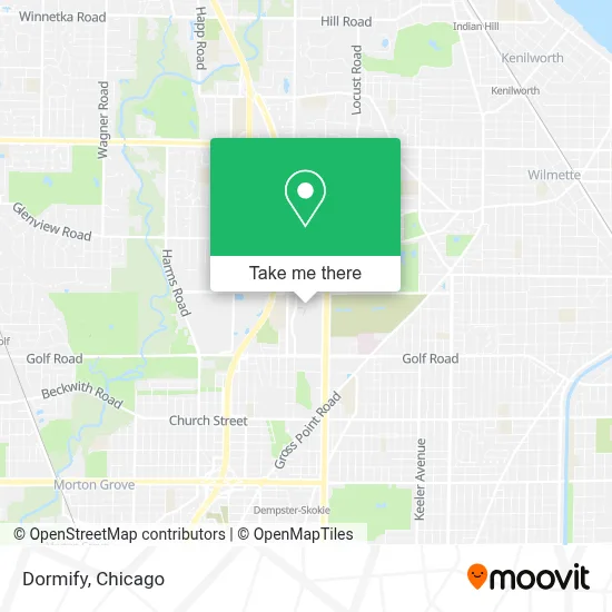 Dormify map