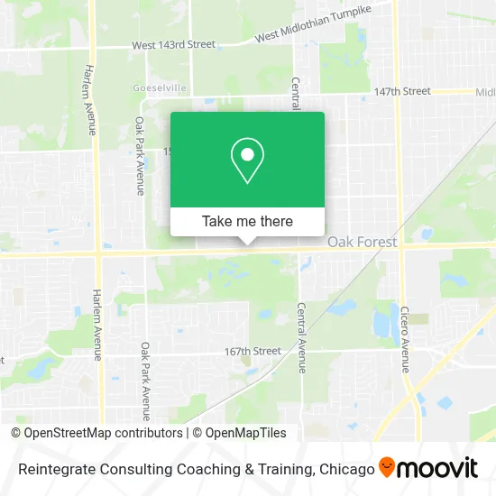 Reintegrate Consulting Coaching & Training map