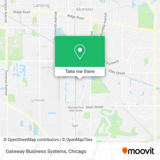 Gateway Business Systems map