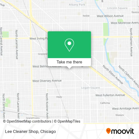 Lee Cleaner Shop map