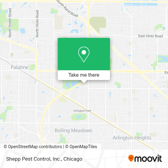 Shepp Pest Control, Inc. map