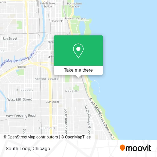 South Loop map