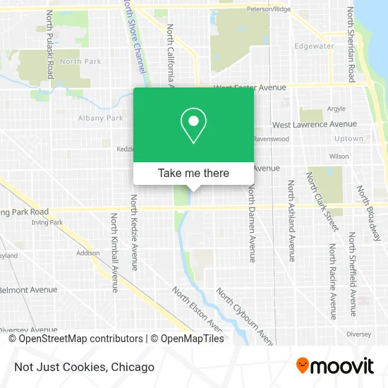Not Just Cookies map