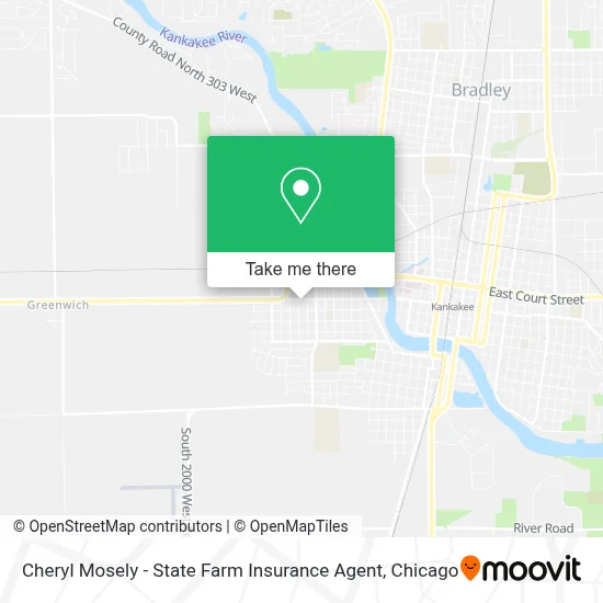 Cheryl Mosely - State Farm Insurance Agent map