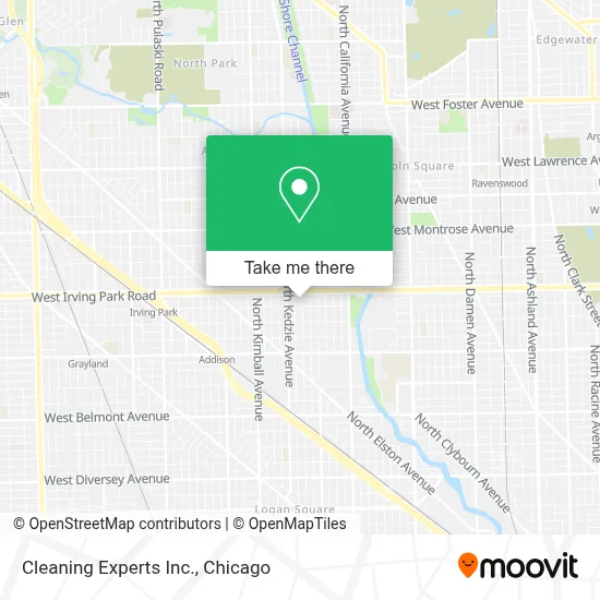 Cleaning Experts Inc. map