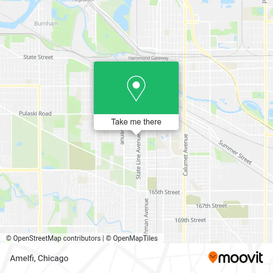 Amelfi map