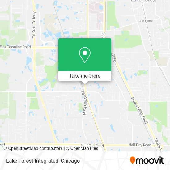 Lake Forest Integrated map