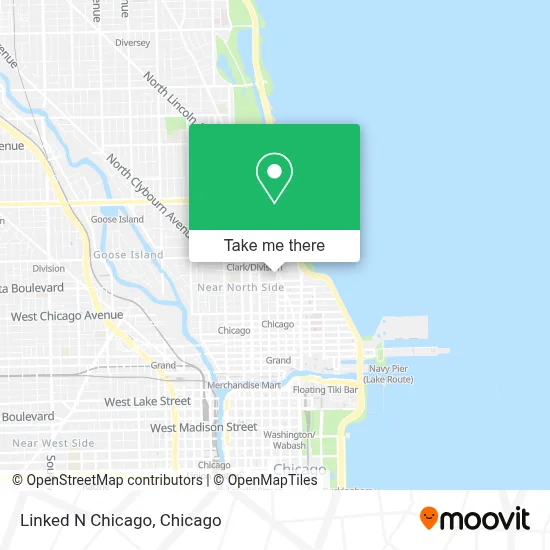 Linked N Chicago map