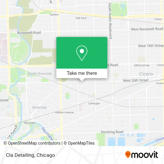 Cla Detailing map