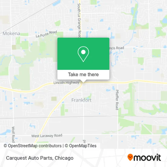 Carquest Auto Parts map