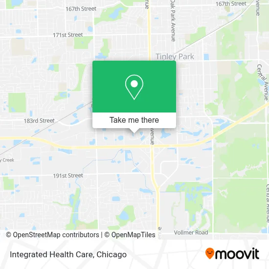 Integrated Health Care map