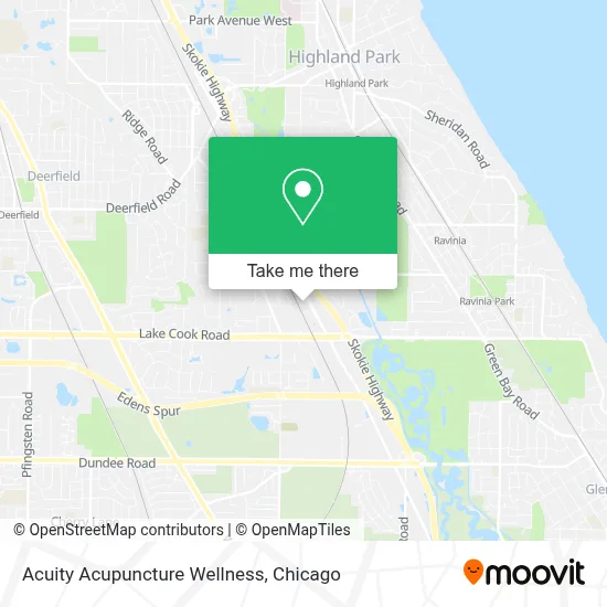 Acuity Acupuncture Wellness map