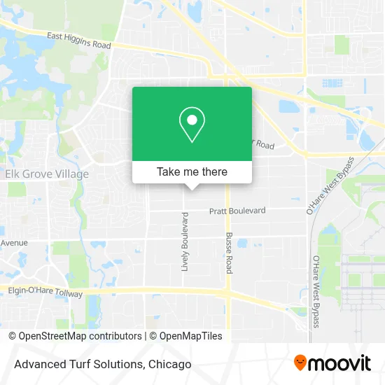 Advanced Turf Solutions map