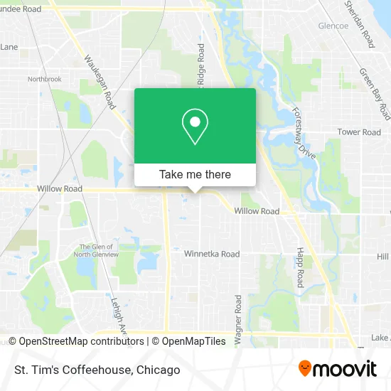 St. Tim's Coffeehouse map