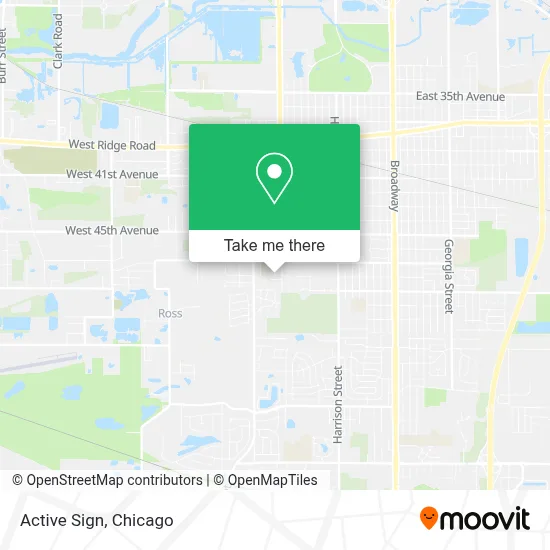Active Sign map