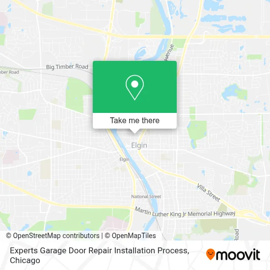 Experts Garage Door Repair Installation Process map