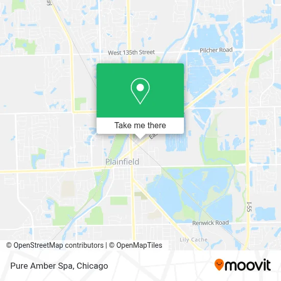 Pure Amber Spa map