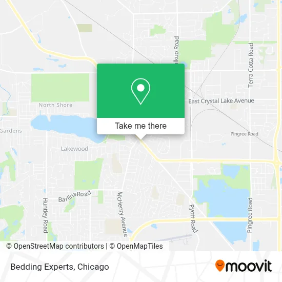 Bedding Experts map