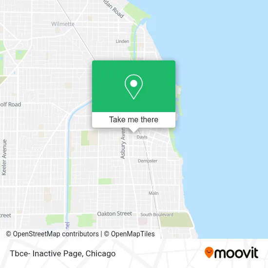 Tbce- Inactive Page map