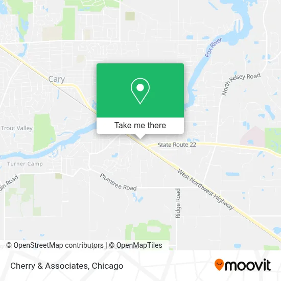 Cherry & Associates map