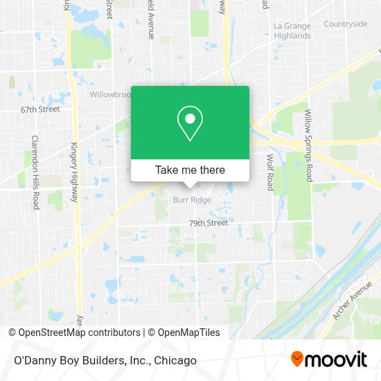 O'Danny Boy Builders, Inc. map