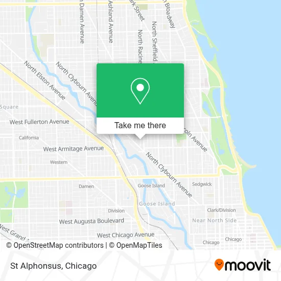 St Alphonsus map