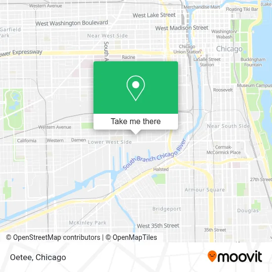 Oetee map