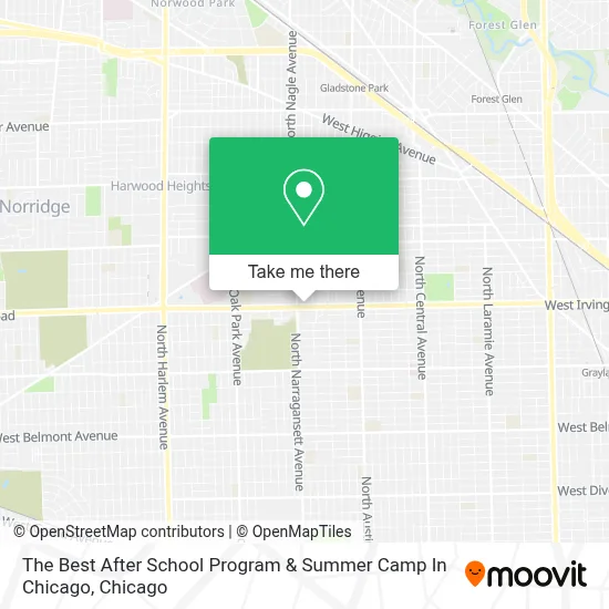 The Best After School Program & Summer Camp In Chicago map
