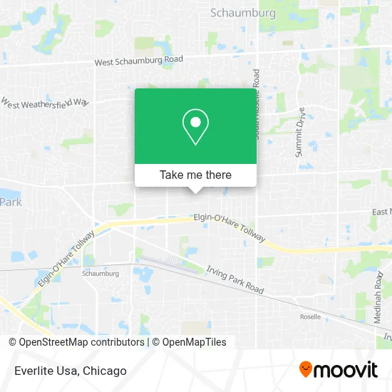 Everlite Usa map