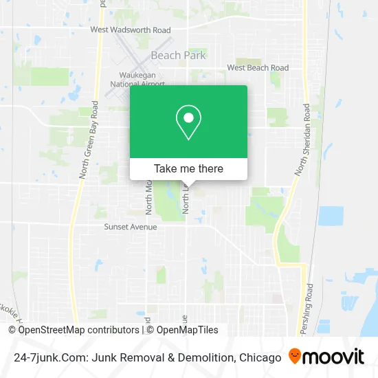 24-7junk.Com: Junk Removal & Demolition map