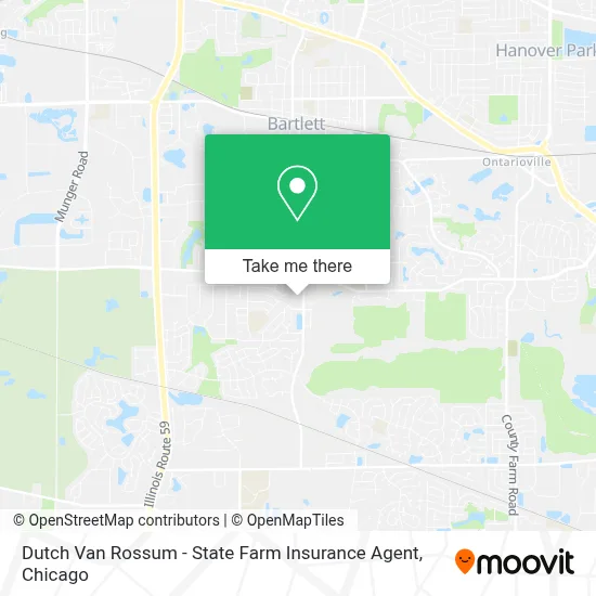 Dutch Van Rossum - State Farm Insurance Agent map