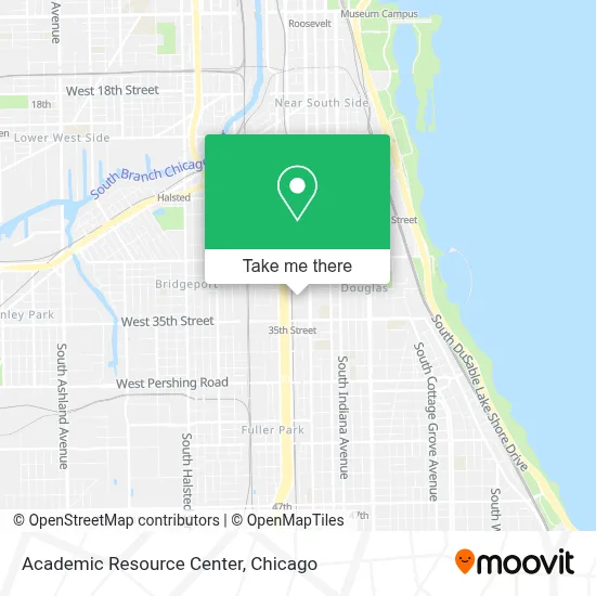 Academic Resource Center map