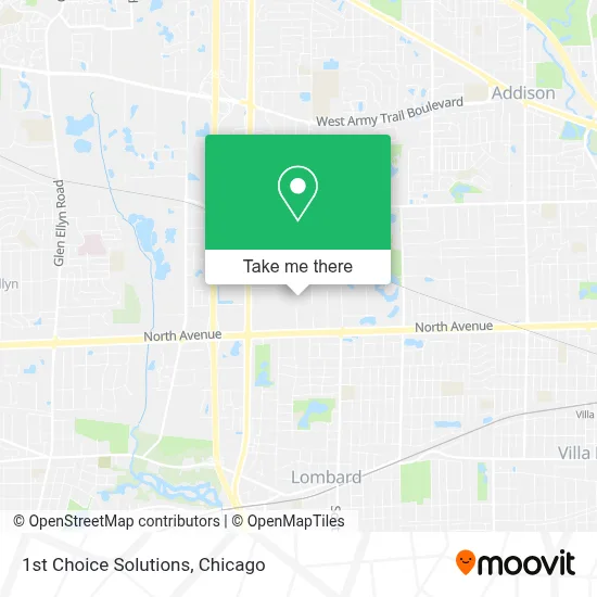 1st Choice Solutions map