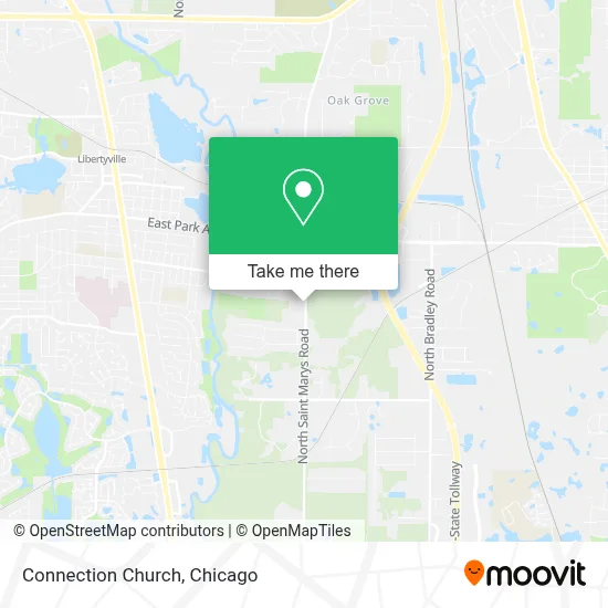 Connection Church map