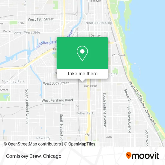 Comiskey Crew map