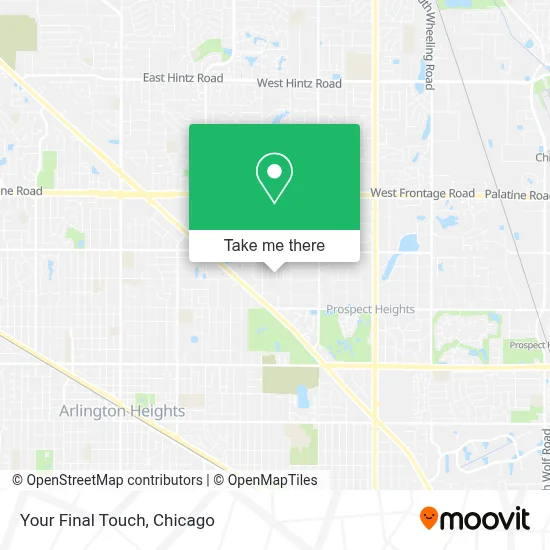 Your Final Touch map