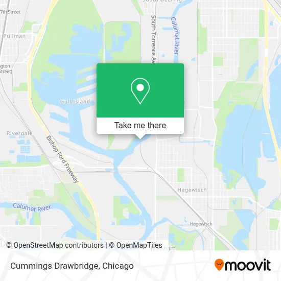 Cummings Drawbridge map