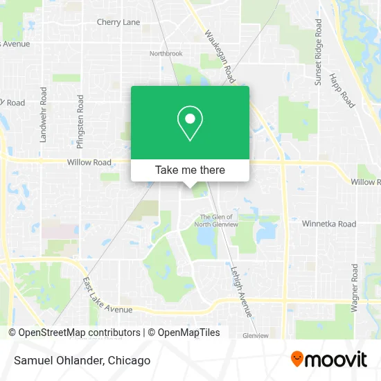 Samuel Ohlander map